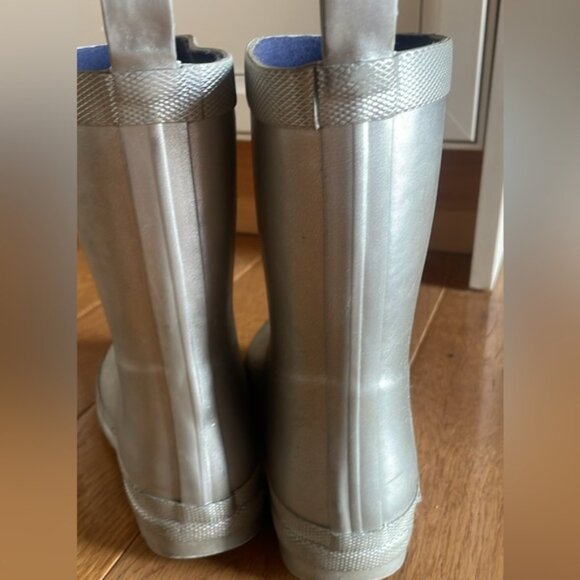Hatley Silver Kids Rubber Boots - Picture 2 of 7